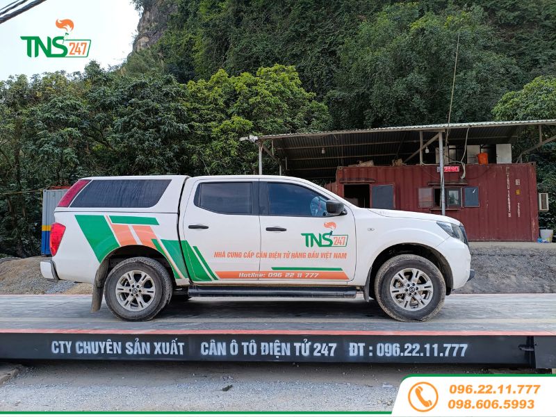 Lắp đặt trạm cân ô tô điện tử 100 tấn tại mỏ đá Quảng Yên Quảng Trị 