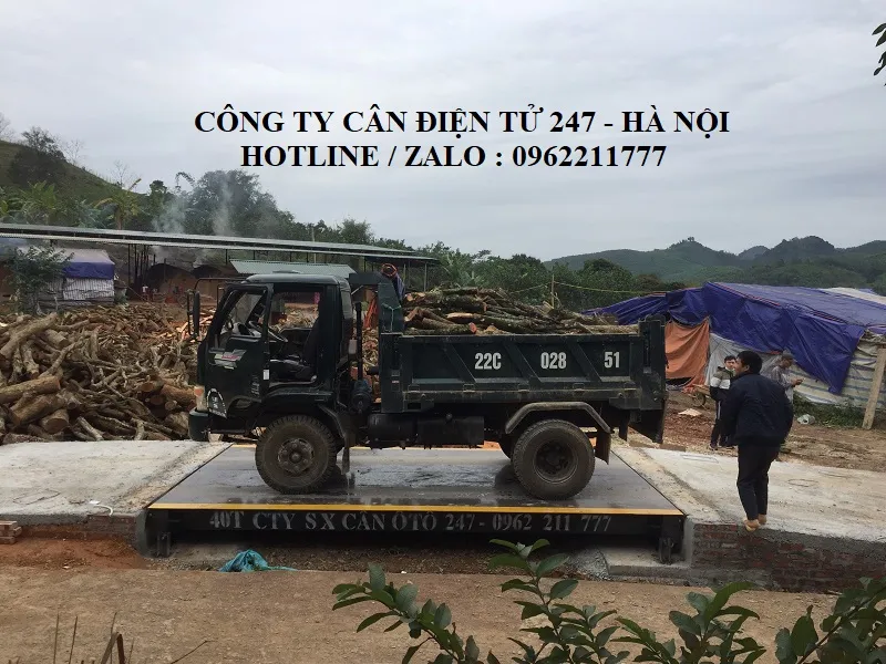 Báo giá trạm cân ô tô 40 tấn