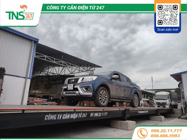 Lắp đặt cân ô tô điện tử 80 tấn tại Phú Thọ