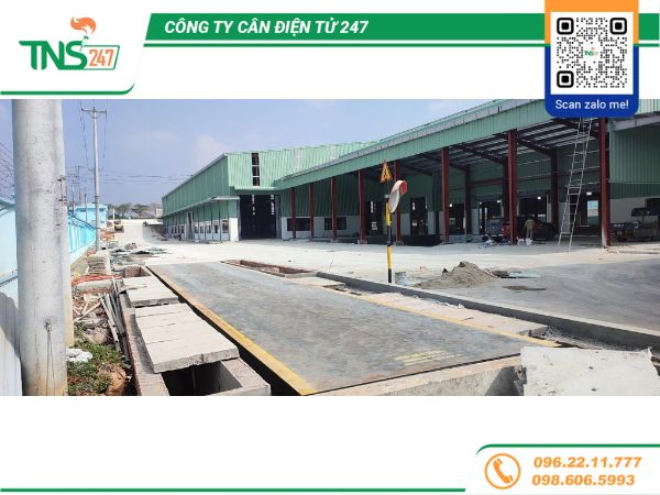 Lắp đặt cân ô tô điện tử 80 tấn tại Việt Trì Phú Thọ