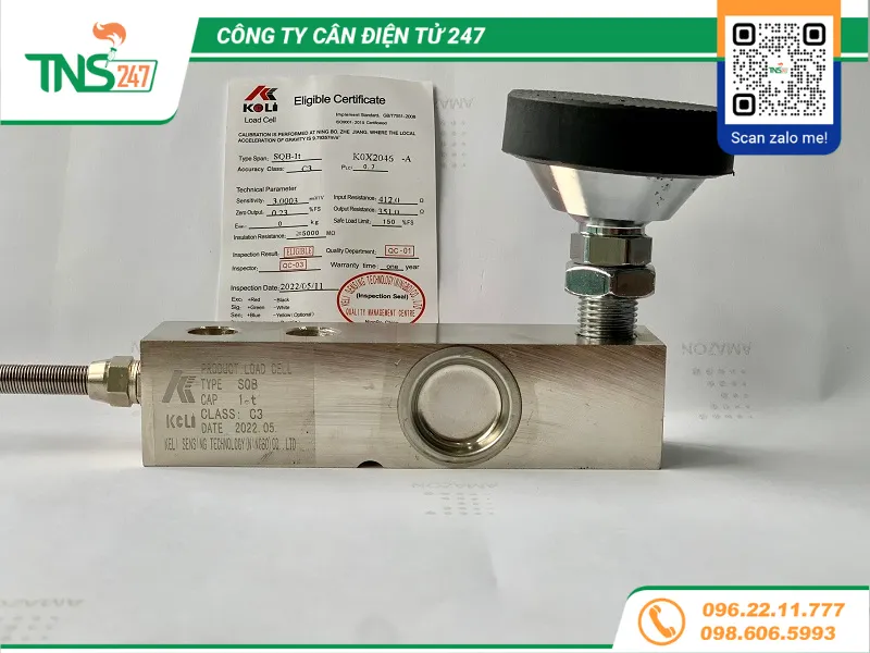 Load cells cảm biến lực SQB-A 1,2,3,5 tấn