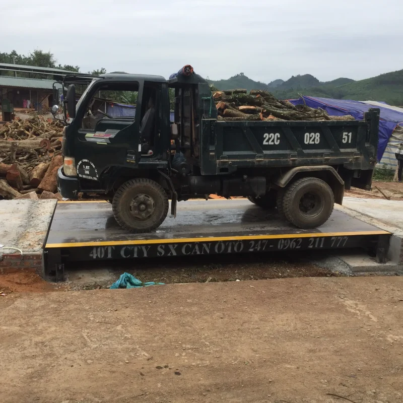 Cân điện tử 40 tấn, cân xe tải 40 tấn