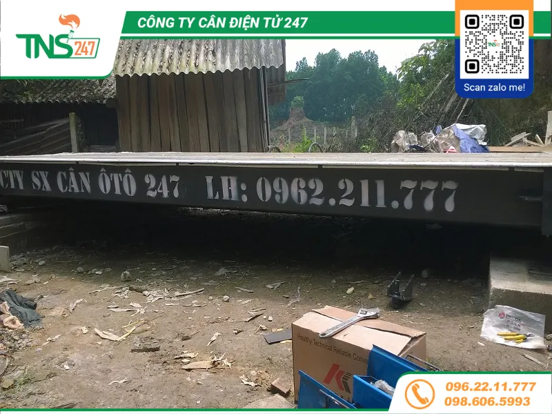 Chi phí lắp đặt trạm cân xe tải 40 tấn