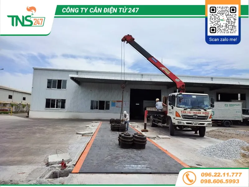 Trạm cân điện tử 60 tấn giá bao nhiêu