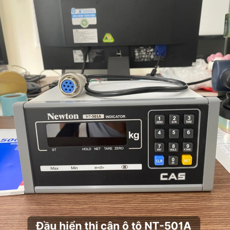 Đầu hiển thị cân điện tử NT-501A chính hãng CAS